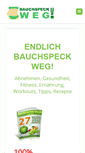 Mobile Screenshot of bauchspeck-weg.com